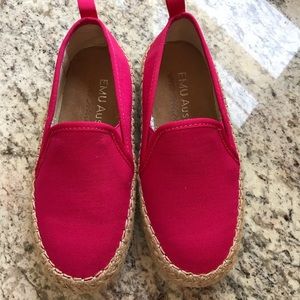 Girls EMU canvas espadrilles